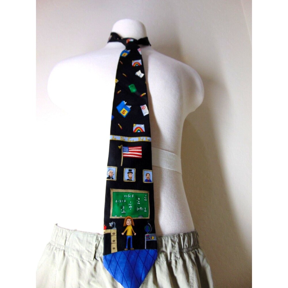 Teacher Appreciation Gift Save The Children My Favorite Teacher Novelty Neck Tie